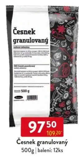 Qanto Česnek granulovaný nabídka