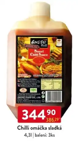 Qanto Chilli omáčka sladká nabídka