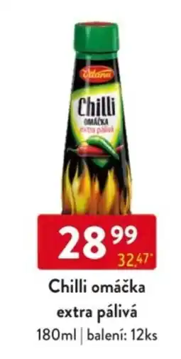 Qanto Chilli omáčka extra pálivá nabídka