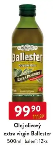 Qanto Olej olivový extra virgin Ballester nabídka