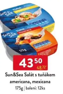 Qanto Sun&Sea Salát s tuňákem americana, mexicana nabídka