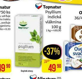 Teta Topnatur psyllium indická vláknina nabídka