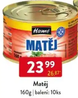 Qanto Hame Matěj nabídka