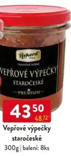 Qanto Vepřové výpečky staročeské nabídka