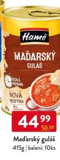 Qanto Hamé Maďarský guláš nabídka
