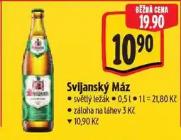 Albert Pivo svijanský máz nabídka