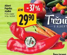 Albert Paprika sladká nabídka
