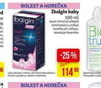 Teta Ibalgin baby nabídka