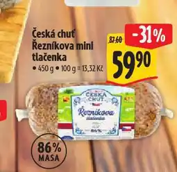 Albert Řezníkova mini tlačenka nabídka