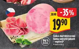 Albert Mistrovská šunka nejvyšší jakosti nabídka