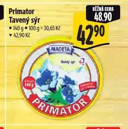 Albert Primator tavený sýr nabídka