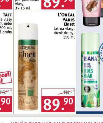 Rossmann Loreal paris lak na vlasy nabídka