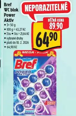 Albert Bref wc blok nabídka