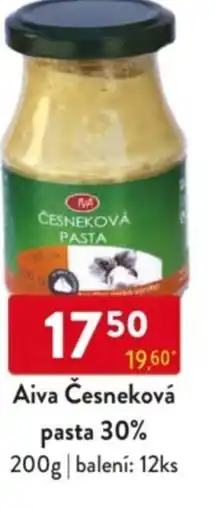 Qanto Aiva Česneková pasta 30% nabídka