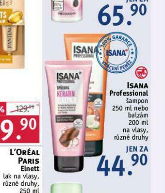Rossmann Isana šampon nabídka