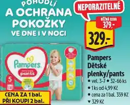 Albert Pampers pants nabídka