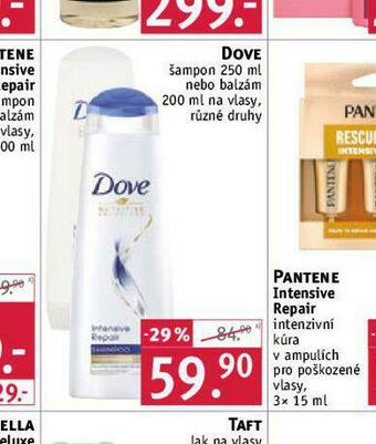 Rossmann Dove šampon nabídka