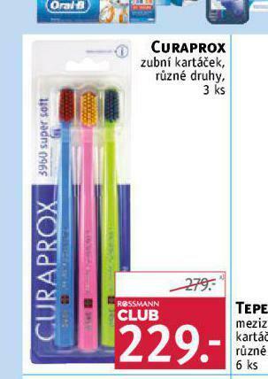 Rossmann Curaprox zubní kartáček nabídka