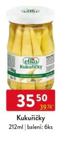 Qanto Efko Kukuřičky nabídka