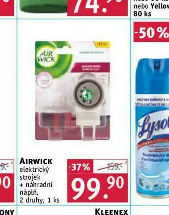 Rossmann Airwick elektrický strojek + náhradní náplň nabídka