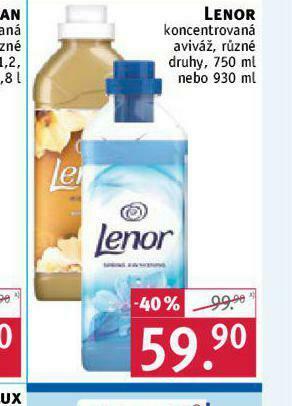 Rossmann Lenor aviváž nabídka