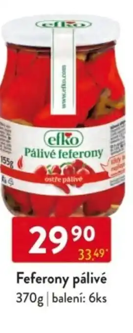 Qanto Efko Feferony pálivé nabídka