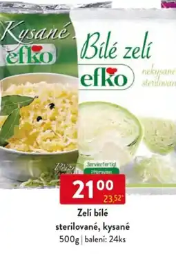 Qanto Efko Zelí bílé sterilované, kysané nabídka