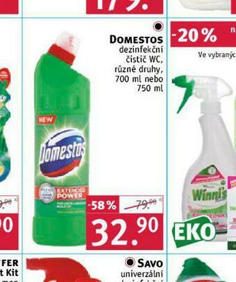 Rossmann Domestos dezinfekční čistič wc nabídka