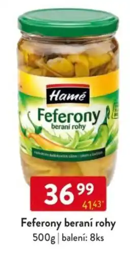 Qanto Hamé Feferony beraní rohy nabídka