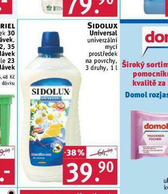 Rossmann Sidolux universal mycí prostředek nabídka