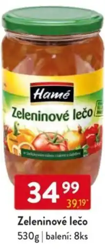 Qanto Hamé Zeleninové lečo nabídka