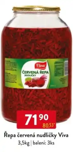 Qanto Řepa červená nudličky Viva nabídka
