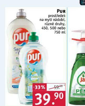 Rossmann Pur prostředek na nádobí nabídka