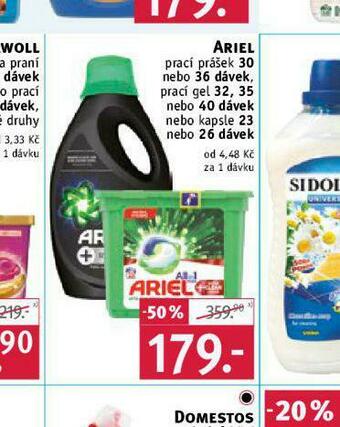 Rossmann Ariel prací prostředek nabídka