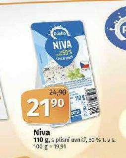 Terno Niva sýr nabídka