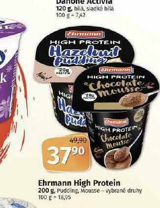 Terno Ehrmann high protein nabídka