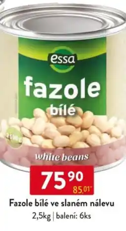 Qanto Essa Fazole bílé ve slaném nálevu nabídka