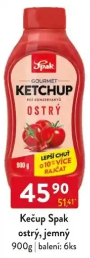 Qanto Kečup Spak ostrý, jemný nabídka