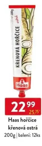 Qanto Haas hořčice křenová ostrá nabídka