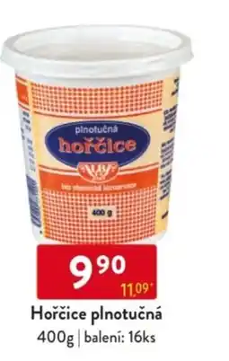 Qanto Hořčice plnotučná nabídka