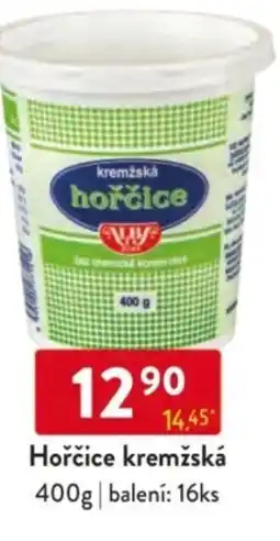 Qanto Hořčice kremžská nabídka