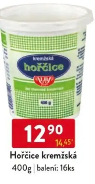 Qanto Hořčice kremžská nabídka