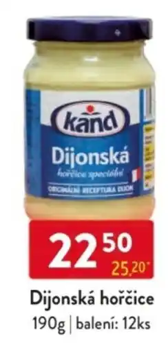 Qanto Kand Dijonská hořčice nabídka