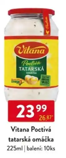 Qanto Vitana Poctivá tatarská omáčka nabídka