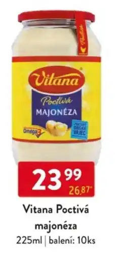 Qanto Vitana Poctivá majonéza nabídka
