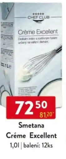 Qanto Smetana Créme Excellent nabídka