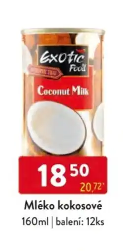 Qanto Mléko kokosové nabídka
