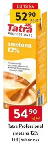 Qanto Tatra Professional smetana 12% nabídka