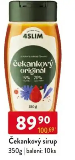 Qanto Čekankový sirup nabídka