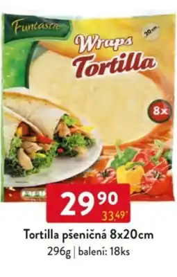 Qanto Tortilla pšeničná 8x20cm nabídka